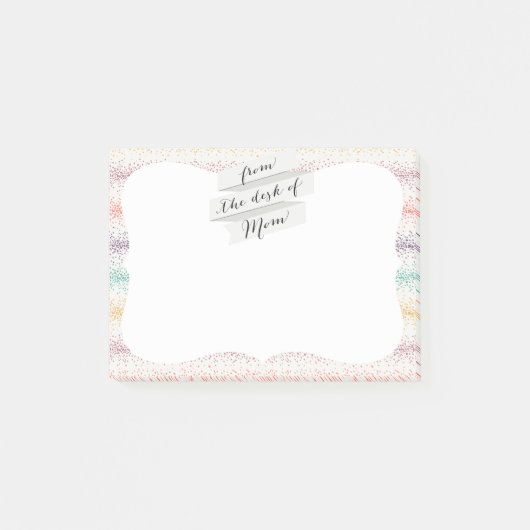 パステルスプレースプレーストライプスモダンキラライン ポストイット (正面)