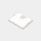 パステルスプレースプレーストライプスモダンキラライン ポストイット (アングル)