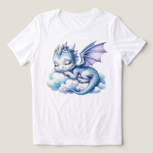パステルスリーピングドラゴン トライブレンドＴシャツ (デザイン正面)