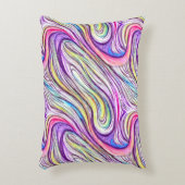 パステルスワースケープのアクセント枕 アクセントクッション (正面(垂直))