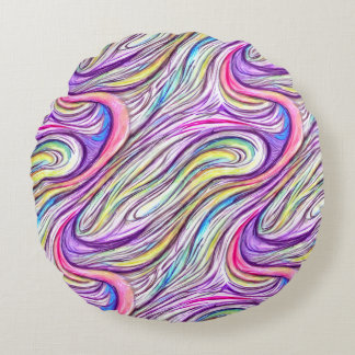 パステルスワースケープ円枕 ラウンドクッション