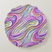 パステルスワースケープ円枕 ラウンドクッション (裏面)