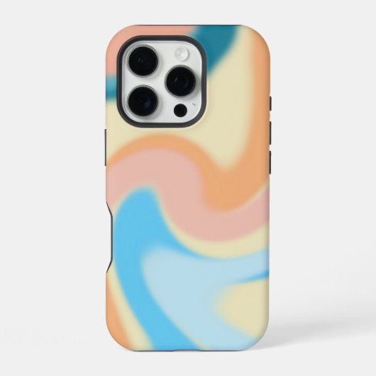 パステルスワール iPhoneケース (裏面)