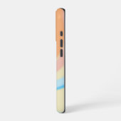 パステルスワール iPhoneケース (左側面)