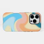 パステルスワール iPhoneケース (裏面横)