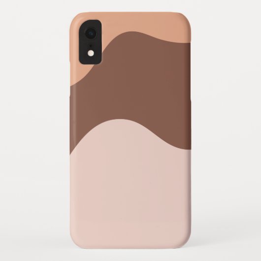 パステルズウォールアート抽象芸術ブロッブカラーコンビネーション Case-Mate iPhoneケース (裏面)