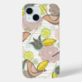 パステルズピンクスウィートバードフローラガーデン開花シック Case-Mate iPhoneケース (裏面)