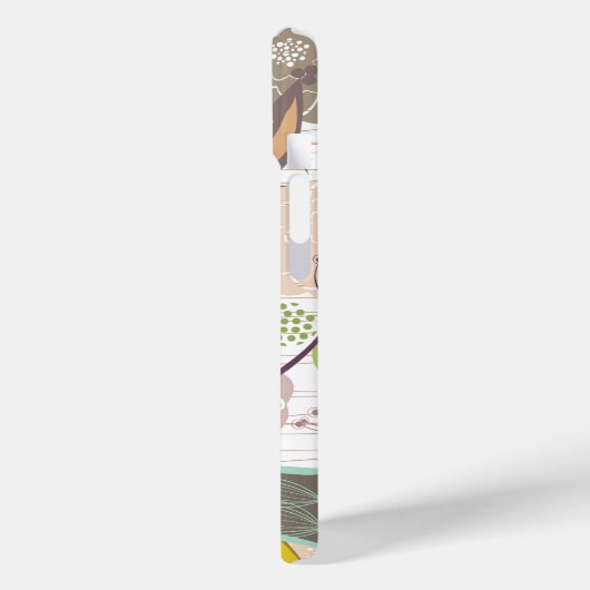 パステルズピンクスウィートバードフローラガーデン開花シック Case-Mate iPhoneケース (裏面 / 左)