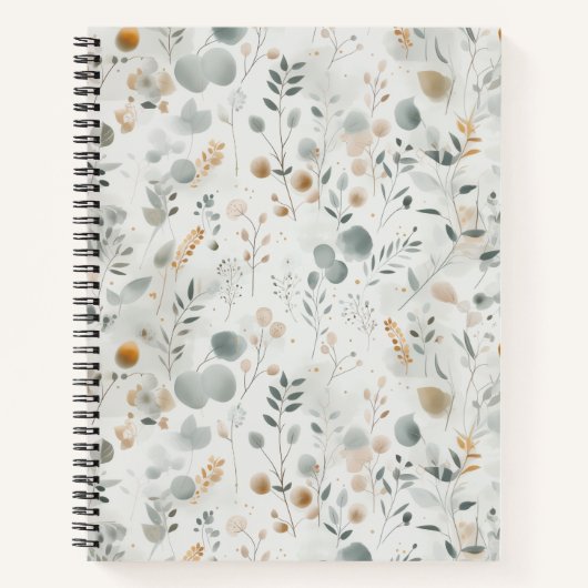 パステルソフトサンクチュアリスパイラルジャーナル ノートブック (正面)