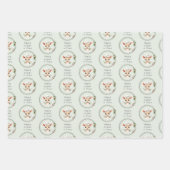 パステルソブラティギフト紙,ハッピージョイフフリー ラッピングペーパーシート (正面3)