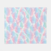 パステルタイ – 染め雲ドリーミーソフトグラディエント フリースブランケット (正面(横))