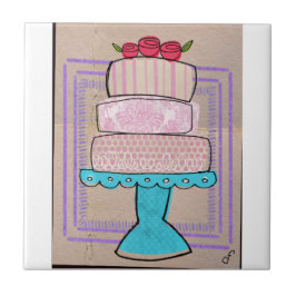 パステルタワーのパターン タイル