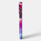 パステルターコイズピンク抽象芸術背モダン景 Case-Mate iPhoneケース (裏面 / 左)