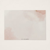 パステルダスティピンク&金ゴールドイヤリングディスプレイカード (裏面)