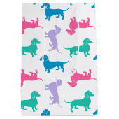 パステルダックスフント ミディアムペーパーバッグ (裏面)