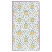 パステルダマスクイースターエッグズパターン抱き枕 スモールペーパーバッグ (裏面)