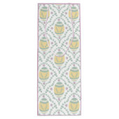 パステルダマスクイースターエッグズパターン抱き枕 ワインギフトバッグ (裏面)