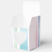 パステルダマスクウェディングサンキュー フェイバーボックス (オープン)