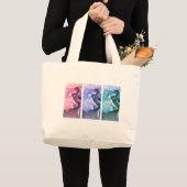 パステルダンサー ラージトートバッグ (正面(商品))