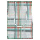 パステルチェック ミディアムペーパーバッグ (裏面)