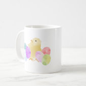 パステルチックウィズエッグスデザイン コーヒーマグカップ (正面左)
