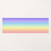 パステルチャクラ ヨガマット (正面(横))