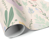 パステルチューリップデザイン ラッピングペーパー (ロールコーナー)