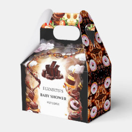 パステルチョコレートベビーシャワー フェイバーボックス