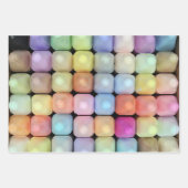 パステルチョークスティックの夏の色 ラッピングペーパーシート (正面3)