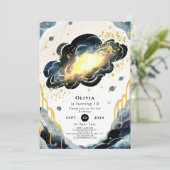 パステルチルドレン宇宙誕生日 招待状 (スタンド正面)