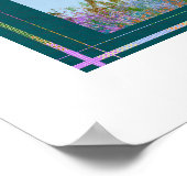 パステルツリーと微風 ポスター (角)