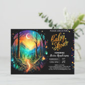 パステルティンバーグアドベンチャーウェイズベビーシャワー 招待状 (スタンド正面)