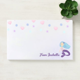 パステルティール＆パープルの人魚姫 ポストイット