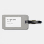 パステルテキサス州、テキサス州、テキサス州 ラゲッジタグ (裏面横)