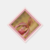 パステルテクスチャレディスリッパオーキッドナプキン スタンダードカクテルナプキン (角)