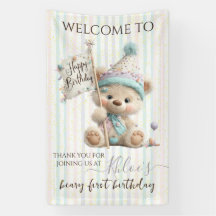 パステルテディベアの誕生日 