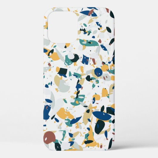 パステルテラッツォ：モダン抽象芸術パターン。 Case-Mate iPhoneケース (裏面)