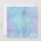 パステルディスコカクテルバースデーパーティー招待 招待状 (裏面)