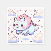 パステルディノビデンスシャワー スタンダードカクテルナプキン (正面)