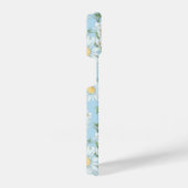 パステルデイジーフラワーガーデンパターン iPhoneケース (右側面)