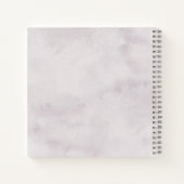 パステルデイジーフローラブライデスメイド提案 ノートブック (裏面)