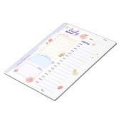 パステルデイリープランナーfor Students ノートパッド (アングル)