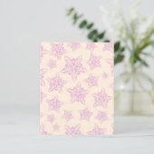 パステルデザインスクラップブック紙 – パープルフローラ (スタンド正面)