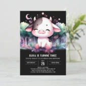 パステルデジタルカウズ誕生日 招待状 (スタンド正面)