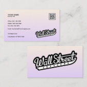 パステルデュアルグラデーション – 名刺デザイン 名刺 (正面/裏面)