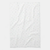 パステルトライアングルドールパターン キッチンタオル (縦)