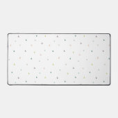 パステルトライアングルドールパターン デスクマット (正面)