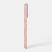 パステルトライイングル幾何学模様スマホケース iPhone 16ケース (右側面)