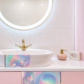 パステルトリップ(幻覚体験)のようなワウレインボーバブル渦巻き バスタオルセット