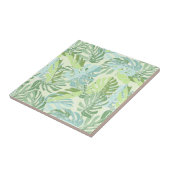 パステルトロピカルパーム葉ズ タイル (側面)